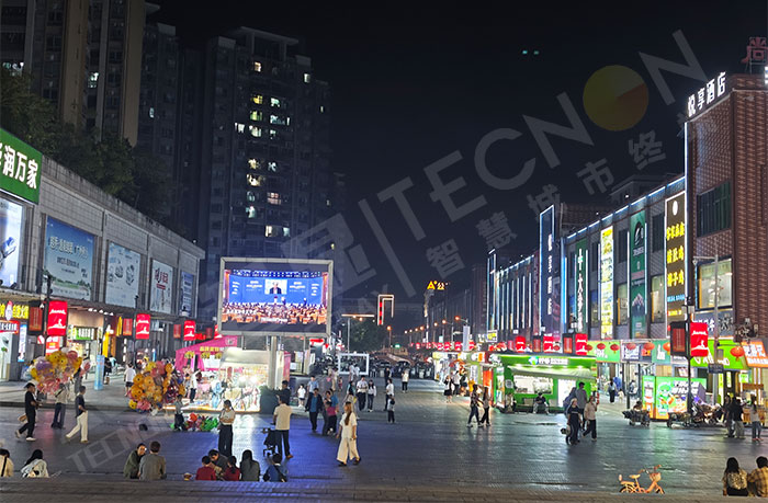 智慧路灯,灯杆屏