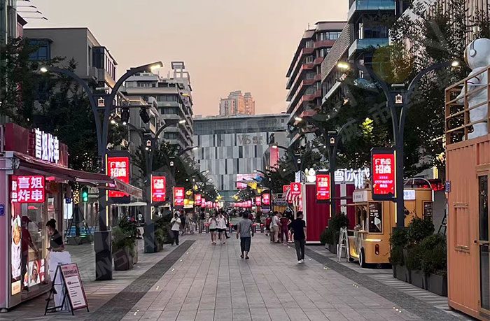 灯杆屏